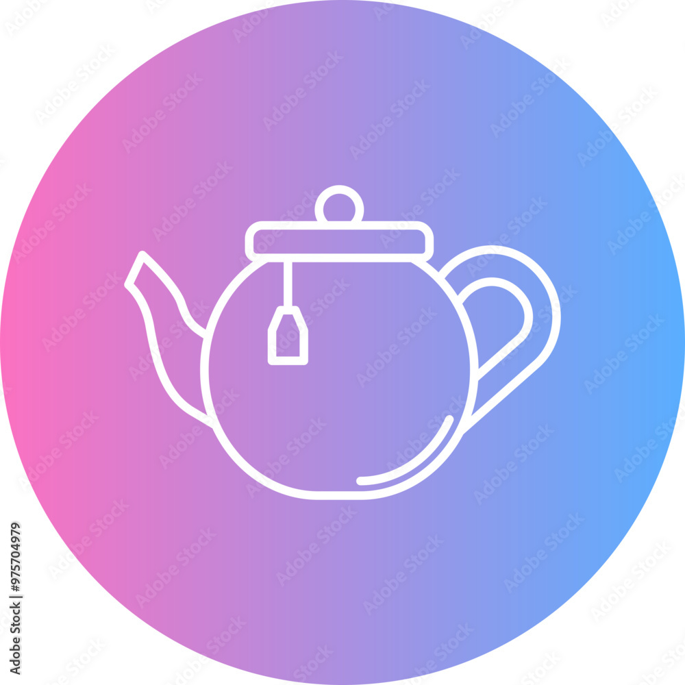 Obraz premium Teapot Icon