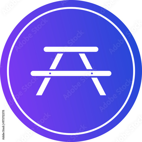 Outdoor Table Icon