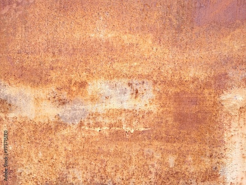 Close up of old rusty metal surface