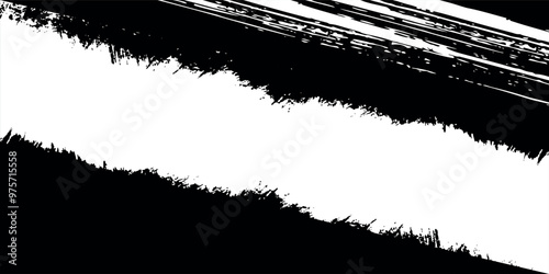 Halftone dots gradient texture grunge background pattern white and black colors.eps 10, modern.