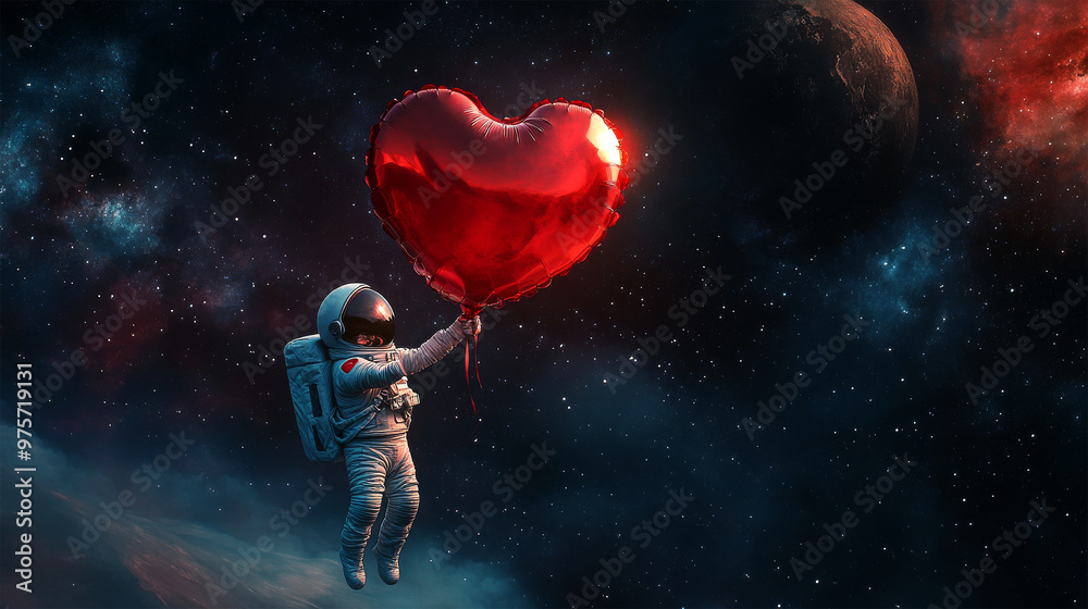 cosmonaut in universe on dark background cosmonaut in universe on dark background