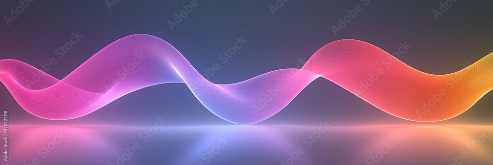 Vibrant abstract waves of light in pink, purple, and orange hues against a dark background, creating a dynamic visual effect. Vibrant abstract waves of light in pink, purple, and orange hues against a dark background, creating a dynamic visual effect.