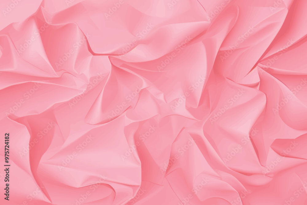 Obraz premium Abstract pink wrinkled texture