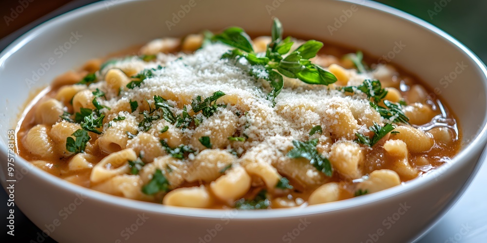 Delicious Pasta Soup with White Beans and Herbs Delicious Pasta Soup with White Beans and Herbs