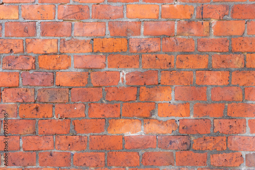 Obraz na płótnie Background of old brick wall pattern texture w salonie