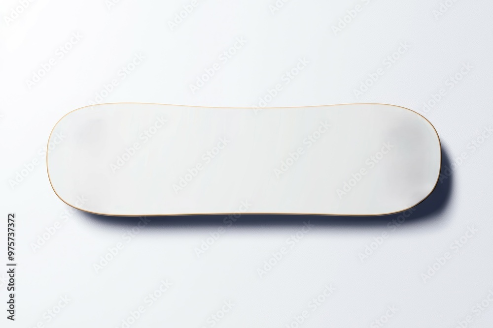 Snowboard with bindings attached, professional sports equipment, clean illustration, minimalist design, isolated on white background Snowboard with bindings attached, professional sports equipment, clean illustration, minimalist design, isolated on white background