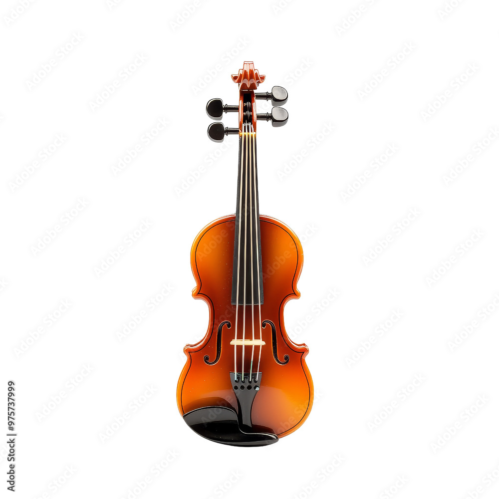 Fototapeta premium Violin Isolated