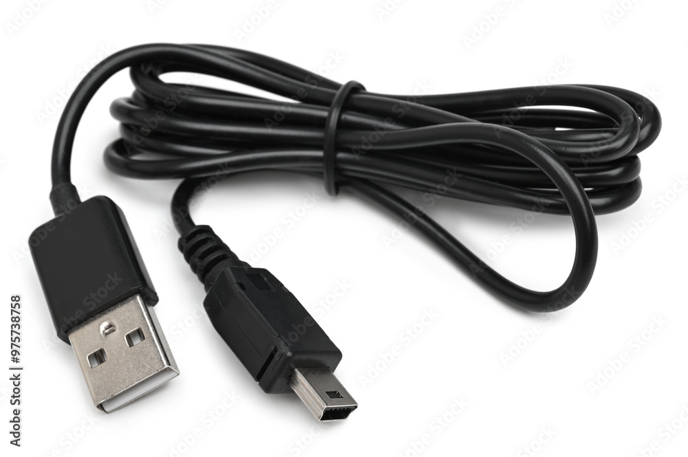 Cable connector mini-USB to USB Cable connector mini-USB to USB