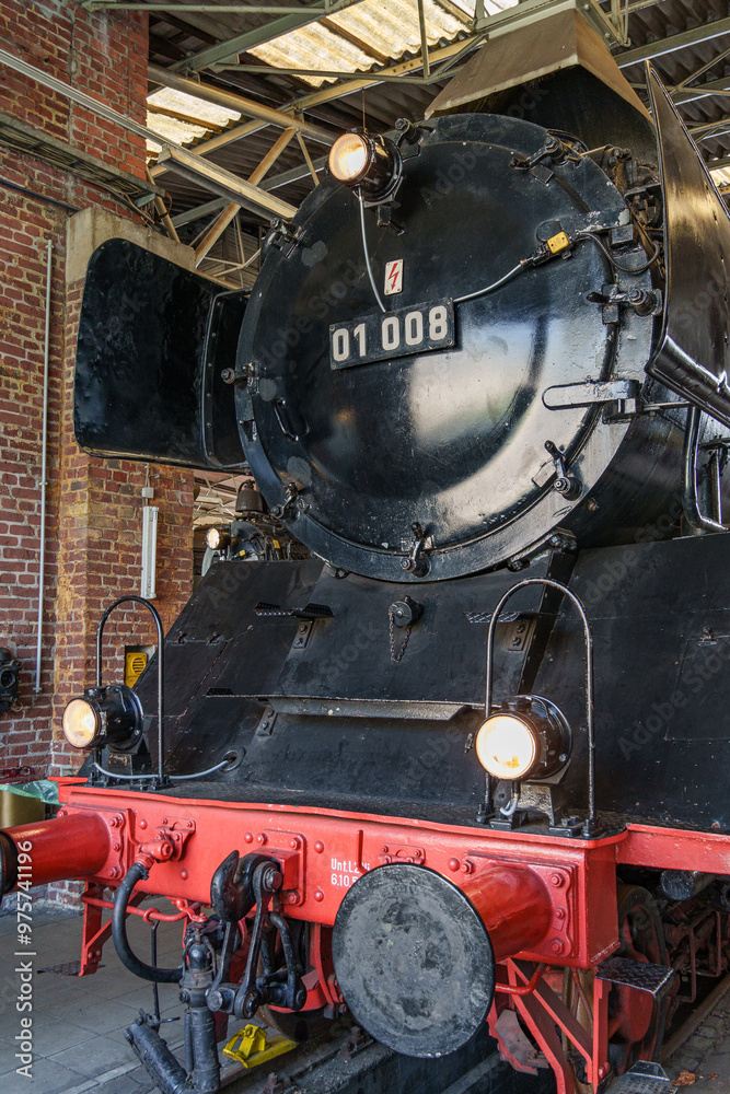 Fototapeta premium Alte Lokomotiven in deutschland