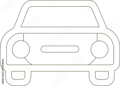car icon vector illustration