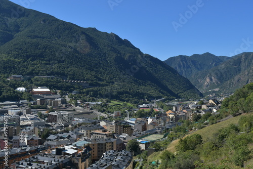 Vue d'Andorre-la-Vieille