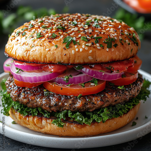 Vegan Burger Delight