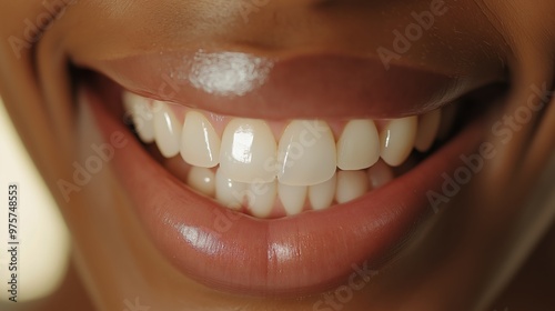 Beautiful, Bright White Smile with Sparkling Teeth for Dental Health, Cosmetic Dentistry, and Personal Care