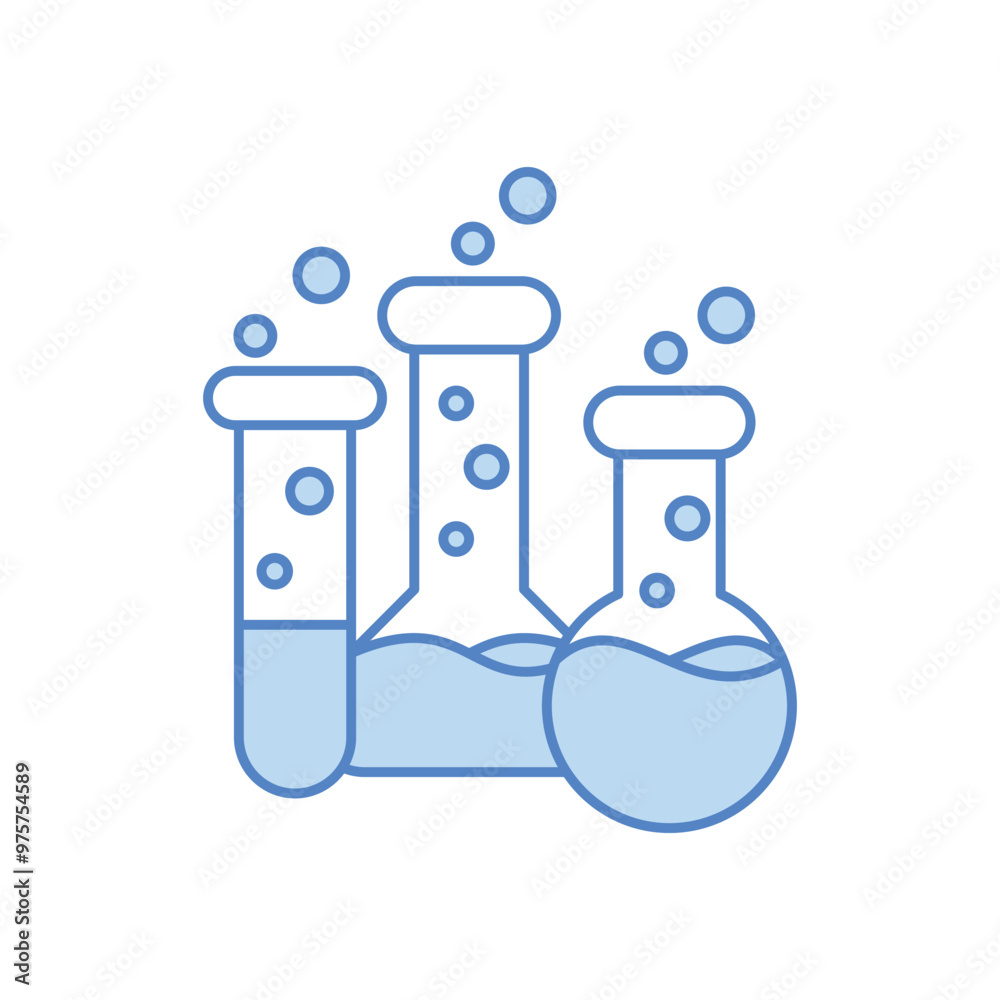 Chemistry vector icon Chemistry vector icon