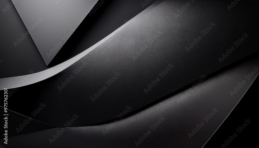 Abstract black and gray minimalist background with depth of field for a sophisticated and understated look Abstract black and gray minimalist background with depth of field for a sophisticated and understated look