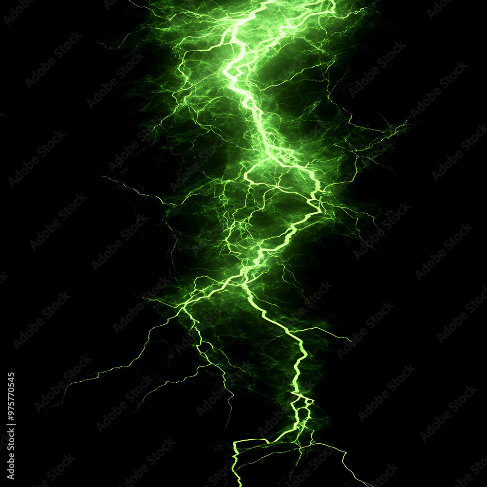 green, electric, isolated lightning green, electric, isolated lightning
