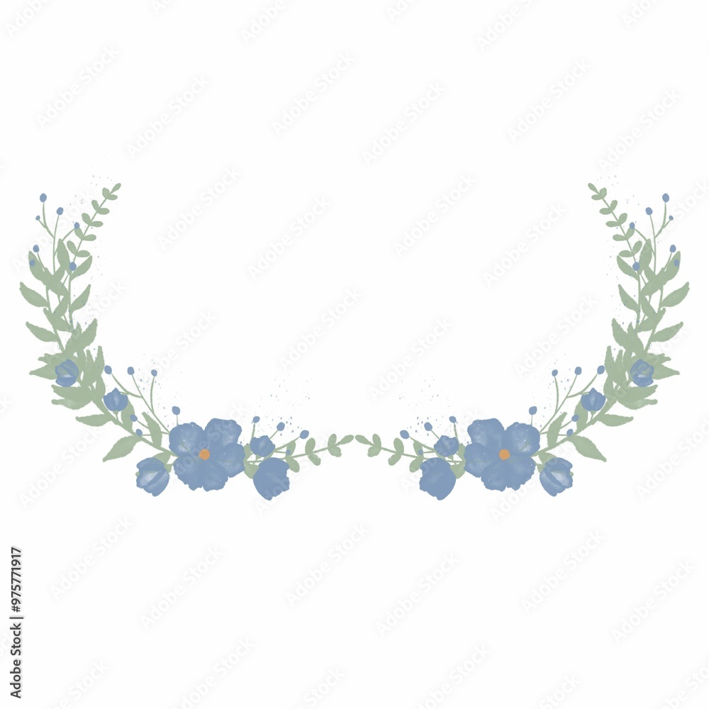 abstract floral background spring flowers border frame with flowers abstract floral background spring flowers border frame with flowers