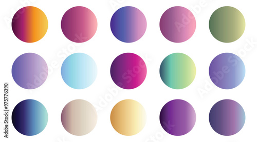 Gradient color palette
