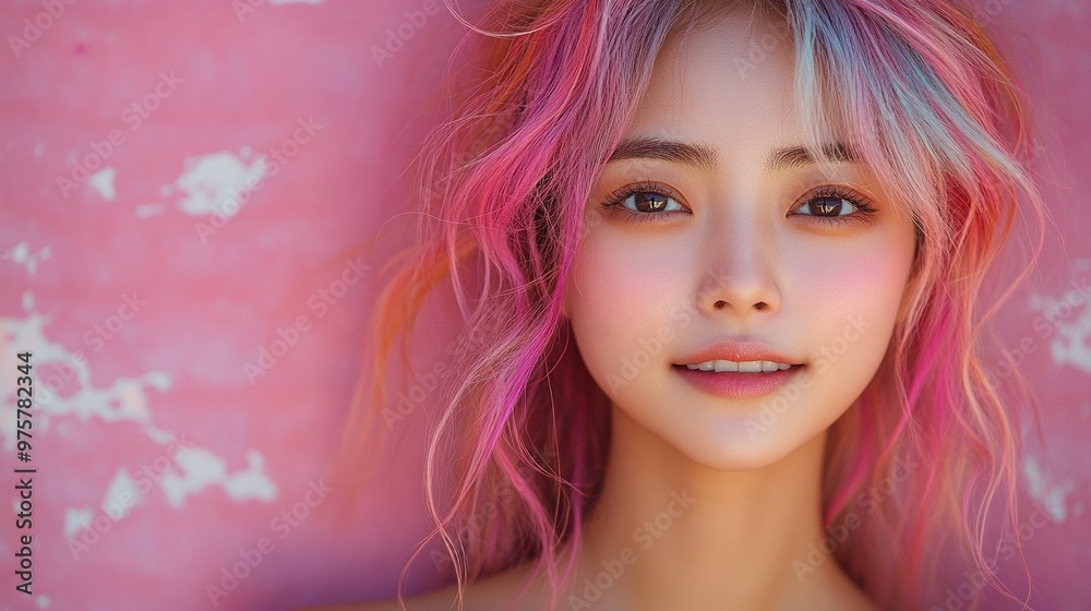Pink Hair Girl Pink Hair Girl