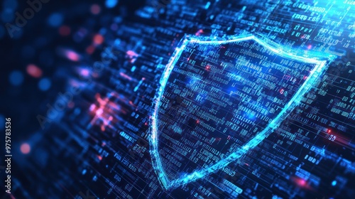 Wallpaper Mural Cyber Security Shield Torontodigital.ca