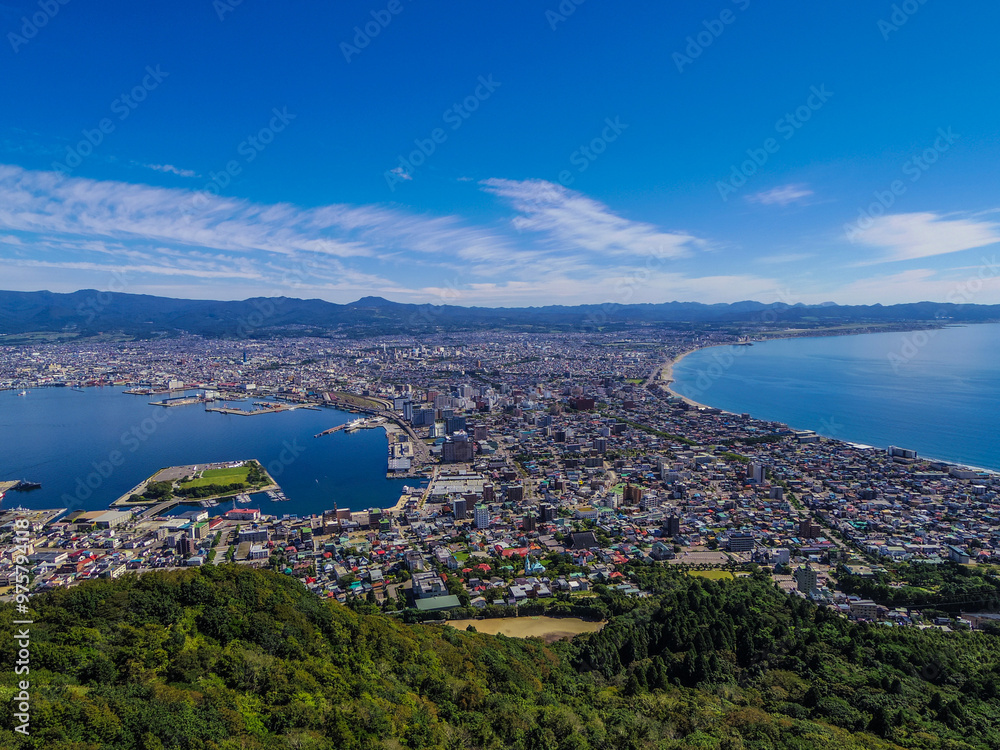 Obraz premium 【北海道】函館山からの風景