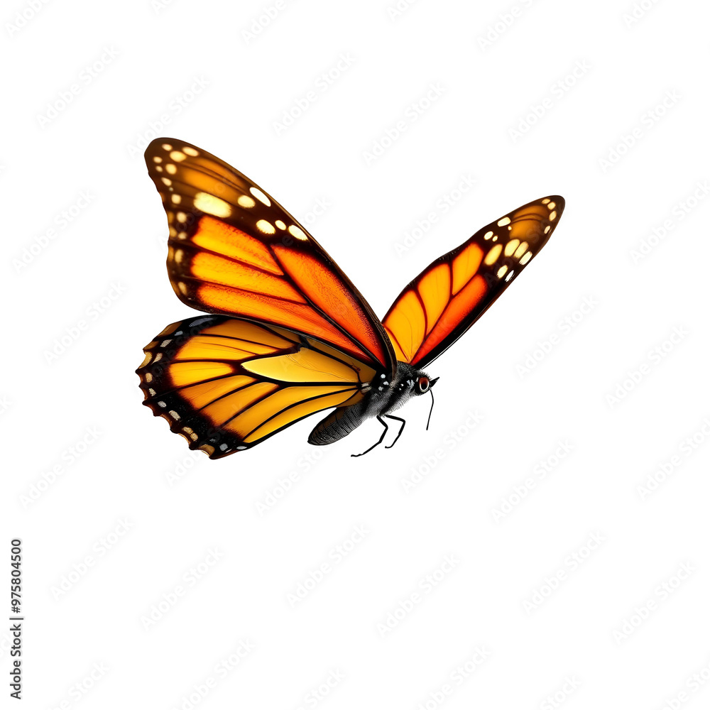 Butterfly flying isolated on transparent background with clipping path. Beautiful insect. Butterfly flying isolated on transparent background with clipping path. Beautiful insect.