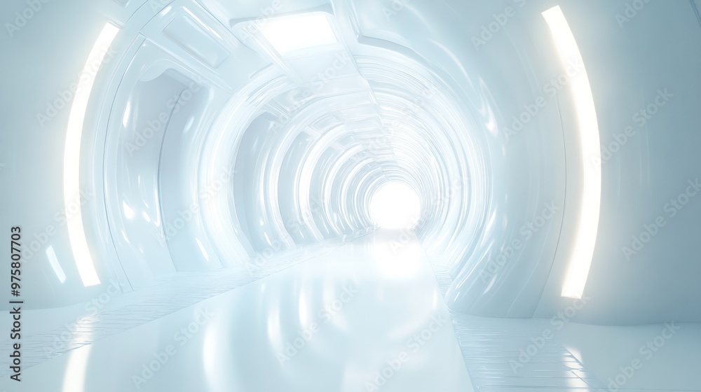 abstract white background architecture glossy room 3d render illustration abstract white background architecture glossy room 3d render illustration