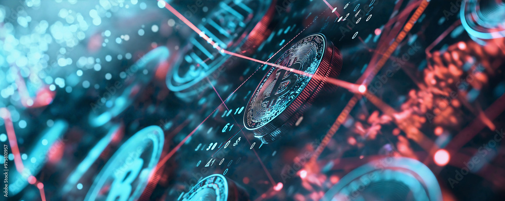 bitcoin, crypto, currency, neon background bitcoin, crypto, currency, neon background