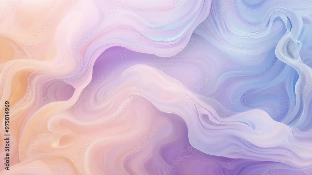 A soft, abstract swirl of pastel colors creating a dreamy, fluid texture. A soft, abstract swirl of pastel colors creating a dreamy, fluid texture.
