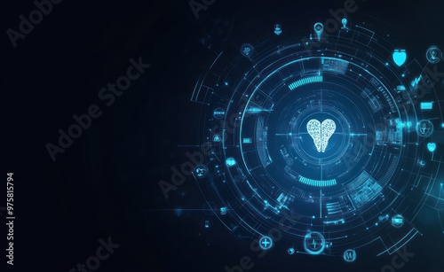 Digital Heart with Technology Interface