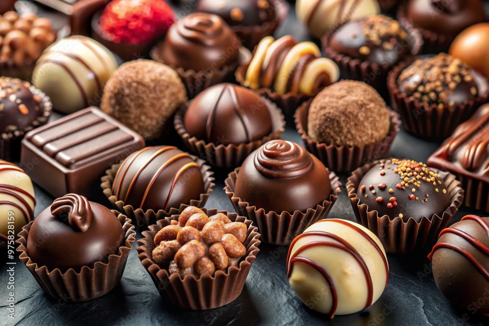 closeup-of-many-chocolate-candies-pralines closeup-of-many-chocolate-candies-pralines