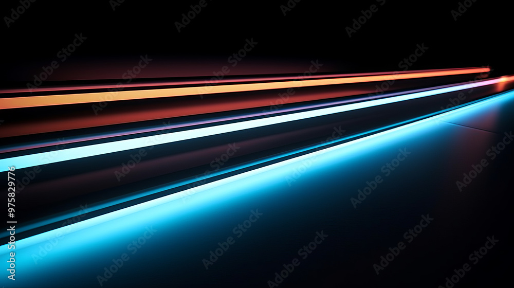 Fototapeta premium Dark background like a deep night sky