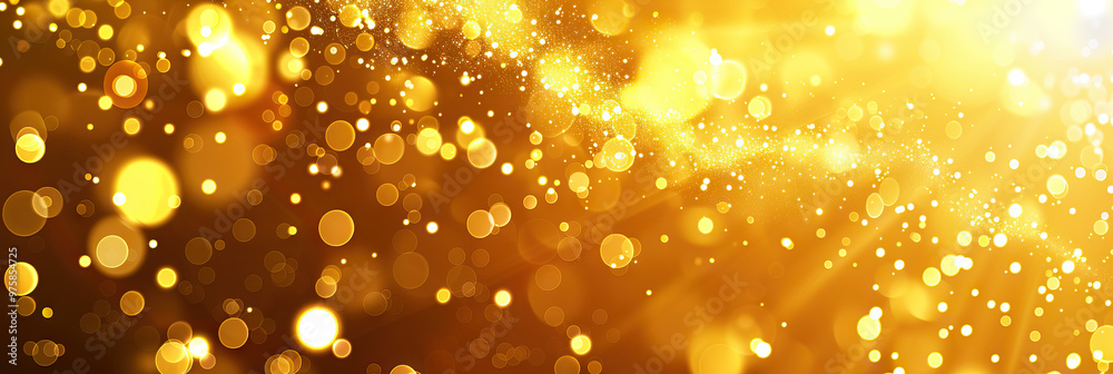 Golden Radiance: A warm, golden-hued abstract background with shining particles, conveying success and positivity in corporate settings. Golden Radiance: A warm, golden-hued abstract background with shining particles, conveying success and positivity in corporate settings.