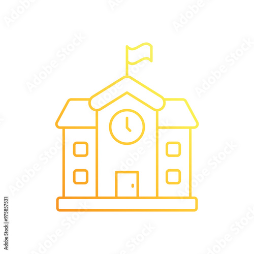 School vector icon