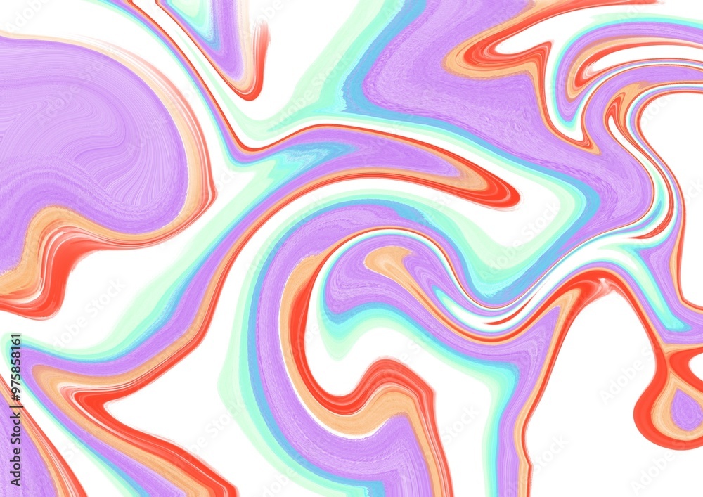 Fototapeta premium abstract liquify colorful background