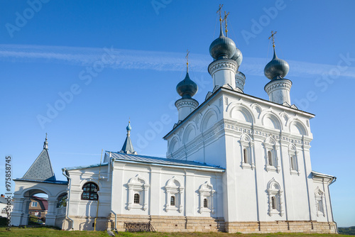 Cathedral of the Resurrection of Christ in the ancient Resurrection Monastery. Murom, Vladimir region, Russia photo