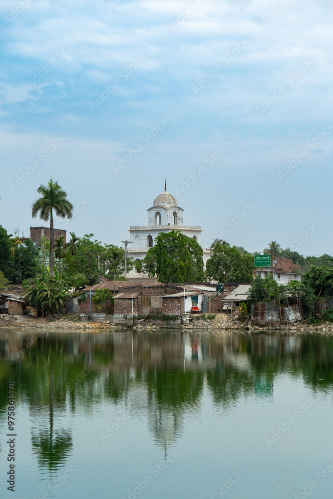 Pancha Ratna Shiva Temple. Shiva Temple, at Puthia Rajbari complex, in Puthia, Bangladesh.