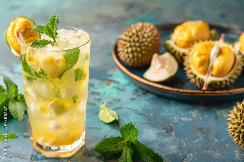Refreshing Durian and Mint Mocktail for a Vibrant and Exotic Tropical Summer Drink
Refreshing Durian and Mint Mocktail for a Vibrant and Exotic Tropical Summer Drink