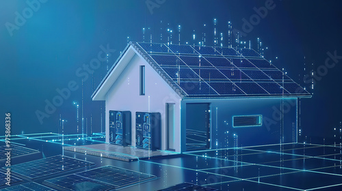 Solar Powered Smart Home Energy Storage System