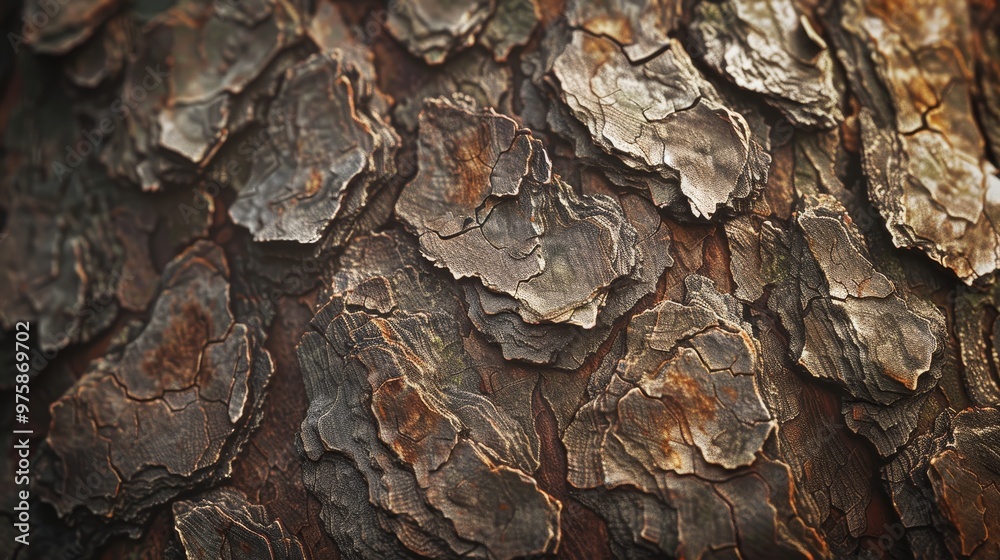Textured tree bark surface Textured tree bark surface