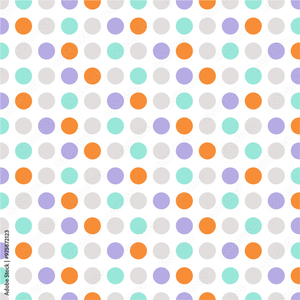 colorful seamless pattern with circles colorful seamless pattern with circles