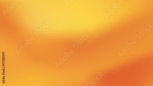 Metallic abstract orange yellow foil texture background vector illustration, cmyk color. Perfect for printing.