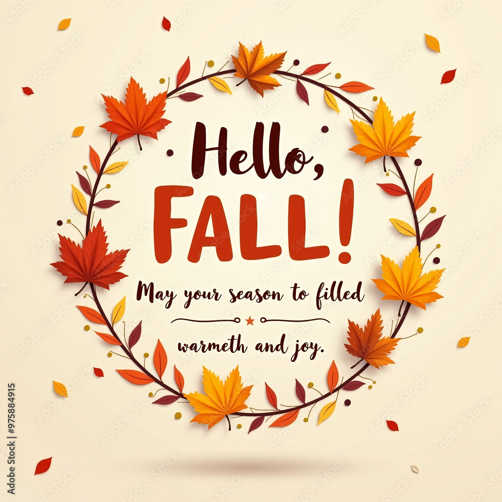 autumn leaves frame autumn leaves frame