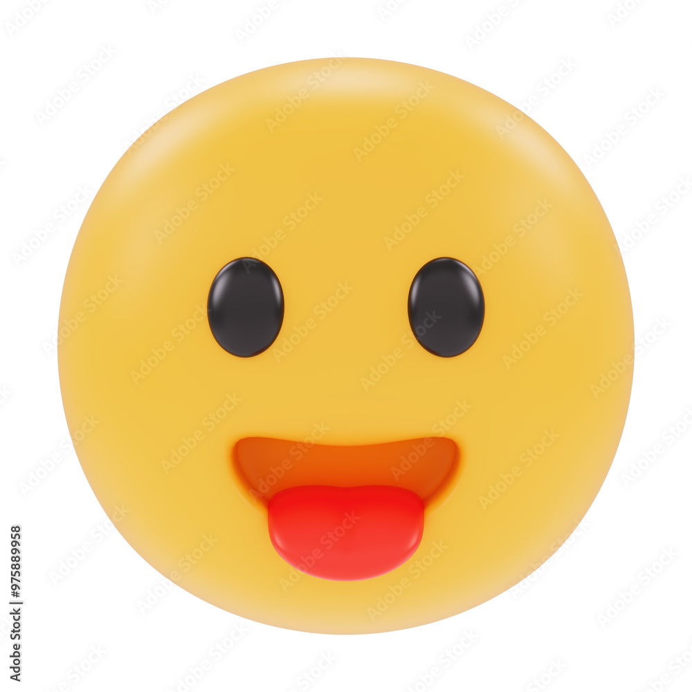 Fototapeta premium 3D Emojis Illustration Icon Pack 