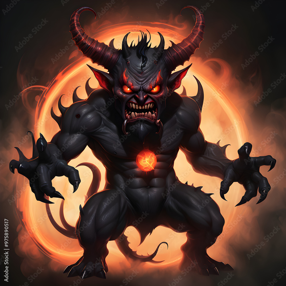 Asmodeus, Behemoth, Beelzebub, Lucifer, Salanus, Asmodeus, Belial, who ...