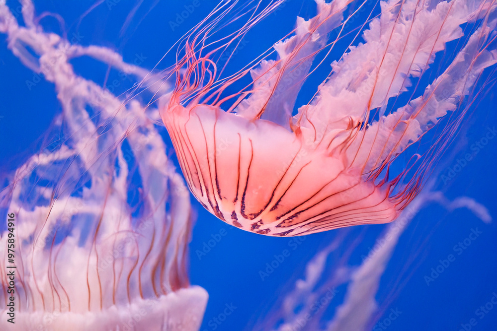 Jellyfish are animals that consist mainly of water