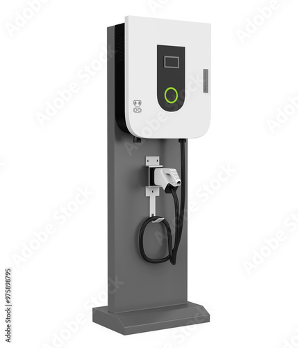 Electric Vehicle Charging Station Isolated