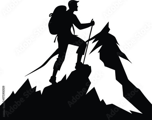 Mountain Trekker: Journey Through the Peaks