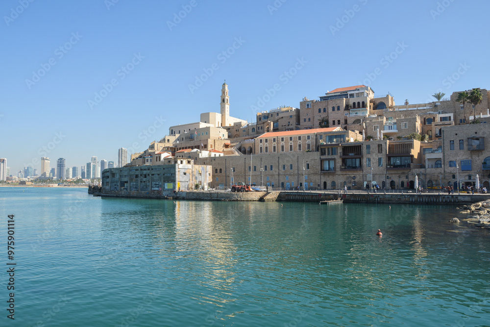 Naklejka premium The city of Jaffa.