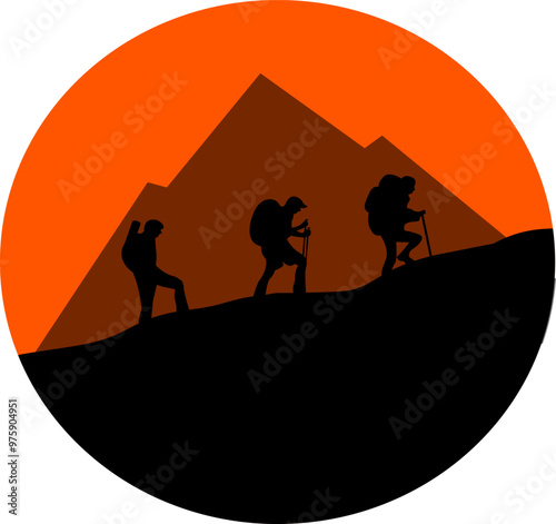 Mountain Vector Logo Icon Illustration 